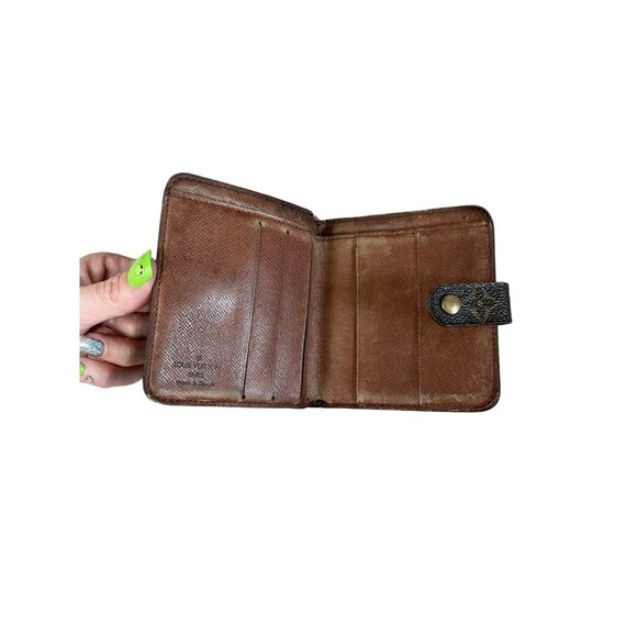 VTG Louis Vuitton Monogram Compact Zip Wallet - Picture 4 of 11